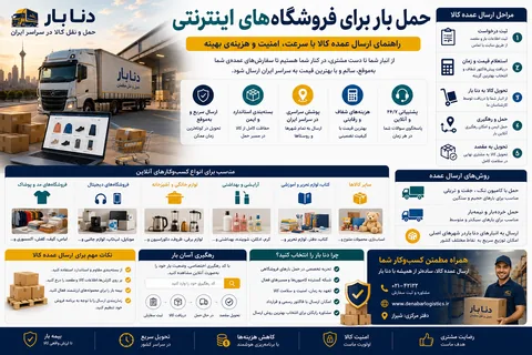 حمل بار برای فروشگاه‌های اینترنتی