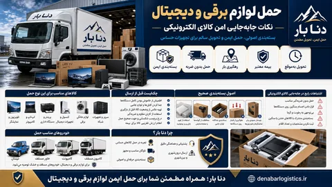 حمل لوازم برقی و دیجیتال