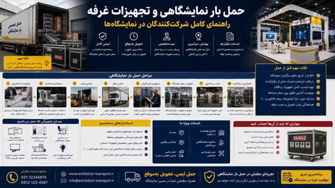 حمل بار نمایشگاهی و تجهیزات غرفه