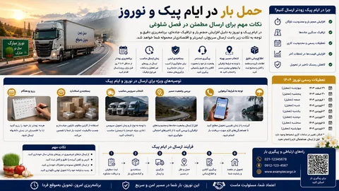 حمل بار در ایام پیک و نوروز